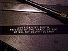 Custom Bracelet Black Aluminum 3 Line/No End Up to three names