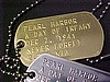 Pearl Habor Dog Tag Set Brass/Stainless