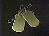 Dog Tag Set Brass