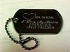 Dog Tag Black engraved
I love My Marine