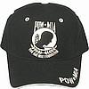 POW MIA HAT BLACK