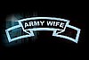 Army Wife Scroll or whatever you want in text in the scroll