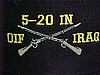 Infantry cross rifles Emb with Unit