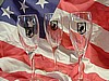 Wine Glass POW/MIA Set of 3
