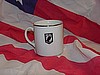 POW/MIA Cup with gold Trim Cup made in W. Germany